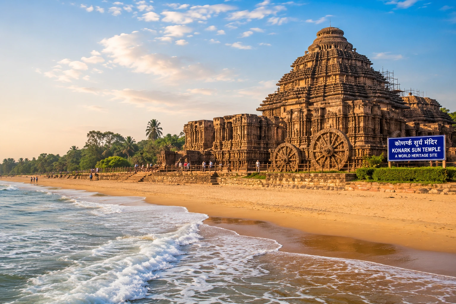 Konark Sun Temple Wheel